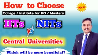 IIT NIT vs Govt Universities how to Choose ❓cuet pg counselling 2024 [upl. by Haceber]