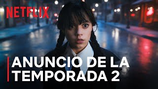 Merlina  Anuncio de la temporada 2  Netflix [upl. by Saibot]