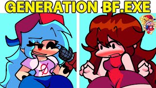 Friday Night Funkin VS Generation BFEXE VS Boyfriend amp GF SUS VS Genderswap BF FNF MODCover [upl. by Inahet860]