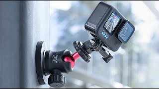 Unboxing Ulanzi C029 best magnetic car mount for your gopro how to make great car scenes sample vid [upl. by Amorita]