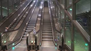 Sweden Stockholm Odenplan Train Station 2X escalator [upl. by Perusse79]