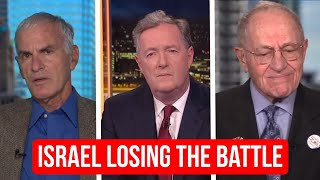 Norman Finkelstein Destroys Alan Dershowitz on Piers Morgan Show [upl. by Enortna]