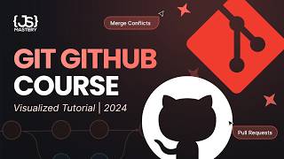 Git amp GitHub Tutorial  Visualized Git Course for Beginner amp Professional Developers in 2024 [upl. by Zinck26]