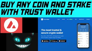 How To Buy Any Coin and Stake it With Trust Wallet Wonderland TIME example [upl. by Frederica707]