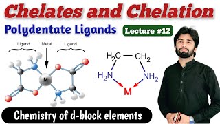 Chelates in Coordination Compounds  Ligands and thier Classification  Polydentate Ligands [upl. by Quartas]