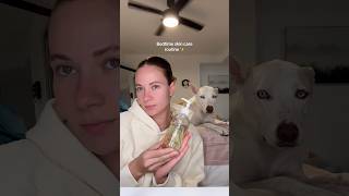 My skin care routine everything is linked in my LTK✨skincare dogshorts grwm dog beauty puppy [upl. by Graybill]