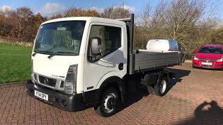 Nissan nt400 Cabstar tipper [upl. by Anaillil]