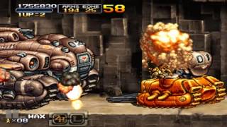 PSP metal slug XX HARD no death ALL clear TARMA [upl. by Dyson]