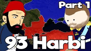 93 Harbi  PART 1  Harita Üzerinde Hızlı Anlatım [upl. by Laersi]