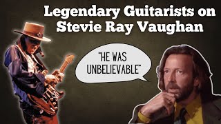 Legendary Guitarists on Stevie Ray Vaughan [upl. by Mcneil]