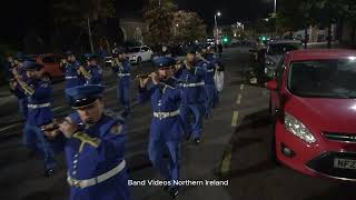 Armagh True Blues FB  Mid Ulster Memorial Parade 2024  4K [upl. by Aihtnys]