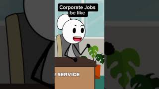 Part 2 Corporate Job be like usa unitedkingdom viral fyp relatable Therealveronika [upl. by Suryt239]