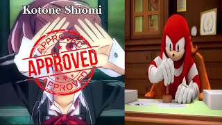 Knuckles Rates ALL Persona 3 Girls [upl. by Ob]