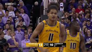 Kansas State vs Wichita State  20231221  NCAAB Game [upl. by Gnuj]