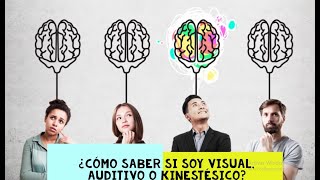 ¿Cómo saber si soy visual auditivo o kinestésico [upl. by Zoha498]