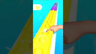 Pop run 3D game pop colour run tapping game level up games 3dgames gameplay [upl. by Simpson]