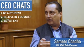 Building A Successful Career Of Growth  Sameer Chadha KPMG Global Services [upl. by Woodford555]