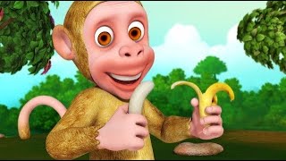 Bandar Mama Aur Kele  Hindi Rhymes for Children Infobells hindirhymes infobellshindi bandarmama [upl. by Florette251]