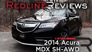 2014 Acura MDX SHAWD – Redline Review [upl. by Assylem]