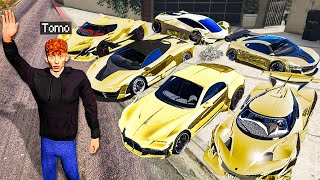 Collecting QUADRILLIONAIRE CARS In GTA 5 [upl. by Esinrahc]