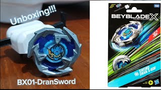 unboxing Beyblade X BX01 DranSword [upl. by Fabron]