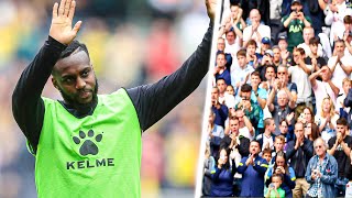 TOTTENHAM FANS CLAP DANNY ROSE Tottenham 10 Watford [upl. by Michale970]