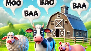 Learn Farm Animal amp Their Sounds [upl. by Corinna435]