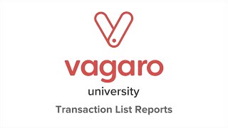 Transactions List Reports on Vagaro [upl. by Aniluj996]