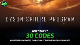 DYSON SPHERE PROGRAM Cheats Add Items Easy Craft Unlimited Energy   Trainer by PLITCH [upl. by Eseer]