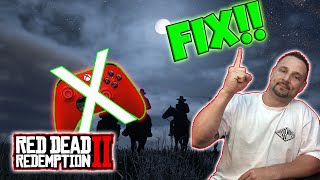 Controller NOT Working on Red Dead Redemption 2 PC Steam version in 2022 FIX [upl. by Atibat]