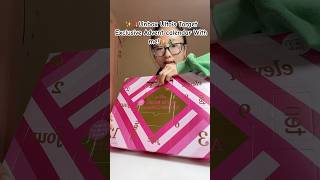 Unbox Ulta‘a advent calendar advent with me  target ulta unboxing makeup beauty [upl. by Arehc]