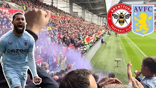 TONEY amp LUIZ GOALS IN EUROPEAN BATTLE In  BRENTFORD Vs ASTON VILLA Vlog [upl. by Arabele]