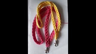 Crochet Keychain Tutorial [upl. by Gio]