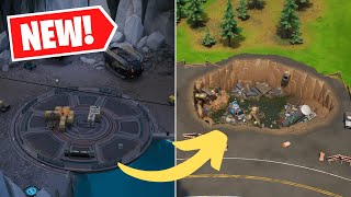 Earthquake Timelapse Day 111  Fortnite IO Drilling Around the Island [upl. by Fredie]