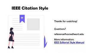 IEEE Citation Style [upl. by Aramot]