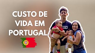 Custo de vida em Portugal  2023 [upl. by Yrod]