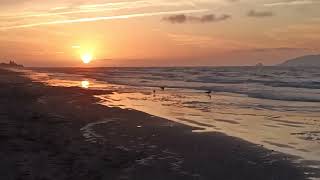 new zealandsunsetwaikanae beachkapiti island‎kapcoastsunsetcliviaseascapes [upl. by Tiler]