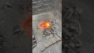 Aluminum recycling process shorts viral handmade [upl. by Enytnoel]