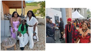 BISOLA TAKES HER MOTHER TO AMERICABILLIONAIRE JOWIZAZA s sisters wedding [upl. by Gniy]