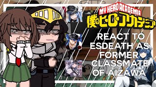 🇧🇷🇺🇲 Mha react to Esdeath as Aizawas old classmate  Gacha club  Mha x Agk \\ 11 [upl. by Olihs]