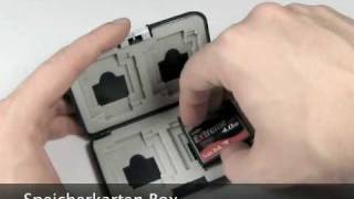 Speicherkartenbox  MemoryCard Box  by enjoyyourcameracom [upl. by Roarke]