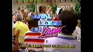 Win Lose or Draw  September 1988 Constance Towers Jacklyn Zeman Marc Summers amp Peter Marshall [upl. by Iznik]