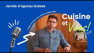 Comment faire des Jarrets dagneau braisés pour Pâques❓ [upl. by Hamehseer]