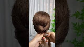 Hair Style Girls Simple Easy Hair amp Long Hair🔥❤️ shorts hairstyle shortsvideo fashion [upl. by Etnoled]