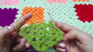 BeginnerHow To Crochet Granny SquareHINDI TUTORIAL [upl. by Aloysius]