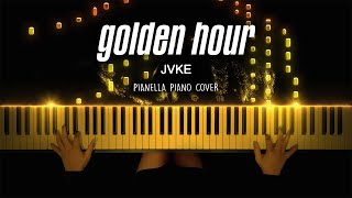 JVKE  golden hour  Piano Cover by Pianella Piano [upl. by Ahselat482]