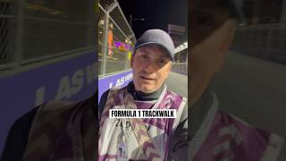 A very long Very cold F1 track walk f1 formulaone vegasgp [upl. by Codel]