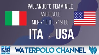 Amichevole Nazionali ITALIA  USA [upl. by Yramliw]