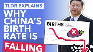 Chinas Fertility Problem Just Got Worse Birth Rate Hits Record Low  TLDR News [upl. by Doersten141]