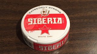 SnusCENTRAL Siberia Extremely Strong Snus Review [upl. by Parette]